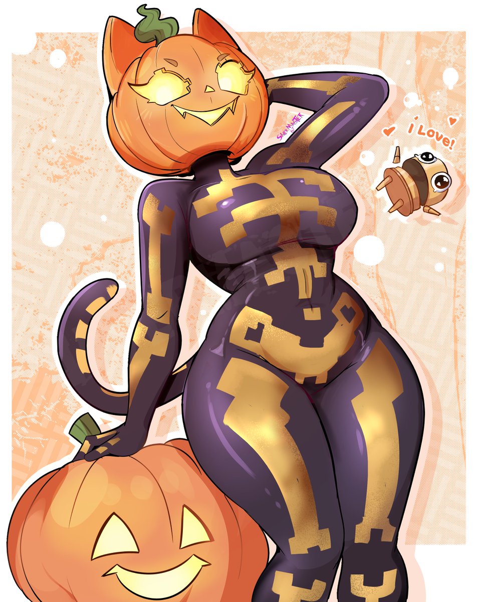 Master67Silver's tweet photo. Spice 😼🎃

#Fortnitemares2025 #FortniteArt #Fortnite #FortniteFanArt #REPO https://t.co/LKJ5lIdI3k