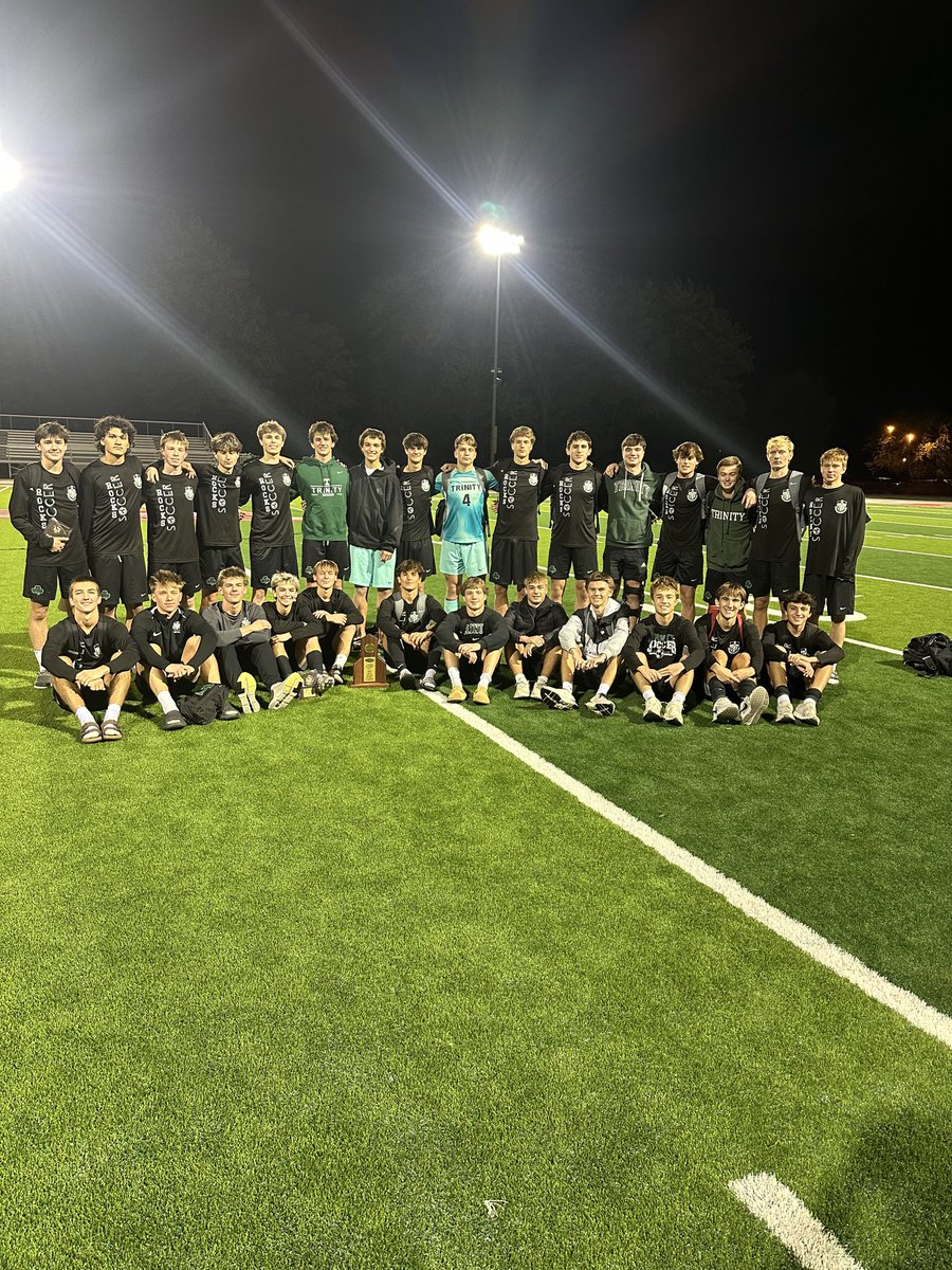 Trinity Soccer.

2025 District 27 Champs. 

GreaT job, Rocks.

☘️⚽️🏆