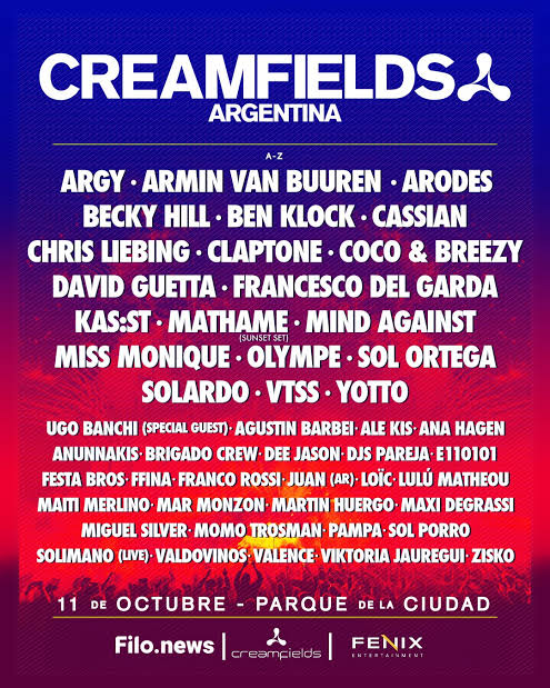 jairo_rodri_ok's tweet photo. Creamfield ⚡2025🇦🇷⚡Line-Up!⚡ https://t.co/sS2XLLolQ3