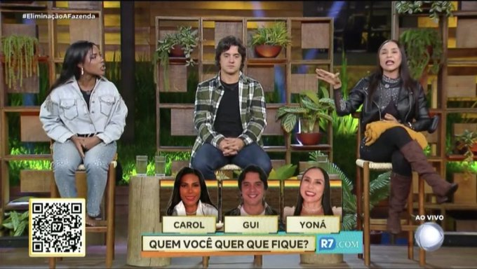 dannysthilld's tweet photo. Podem falar o que for,mas o Dudu,Carol e Yoná são os  
protagonistas dessa edição A Fazenda 17.
#ForaGui #FicaCarolLekker #FicaYoná #FicaCarol #AFazenda #AFazenda17 #AFazend17 #EliminaçãoAFazenda #EliminacaoAFazenda 

#QuartaDetremuraSDV https://t.co/uC6Mn2bpfK