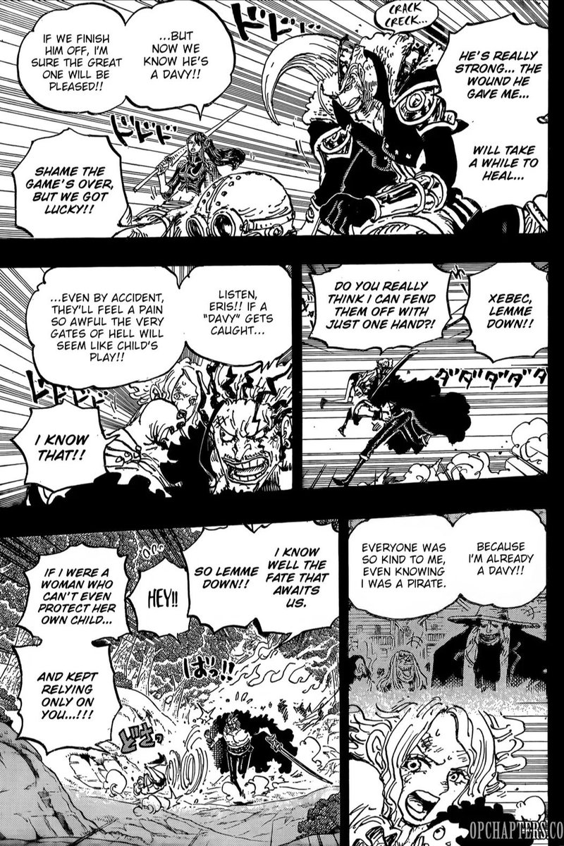 Will luffy have to get a wepon to hurt the holly knights and elders #ONEPIECE1162