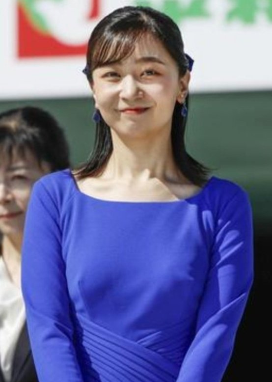 やっぱり佳子さま気品がある👍 ロイヤルブルー似合う❤️（笑） #佳子さま