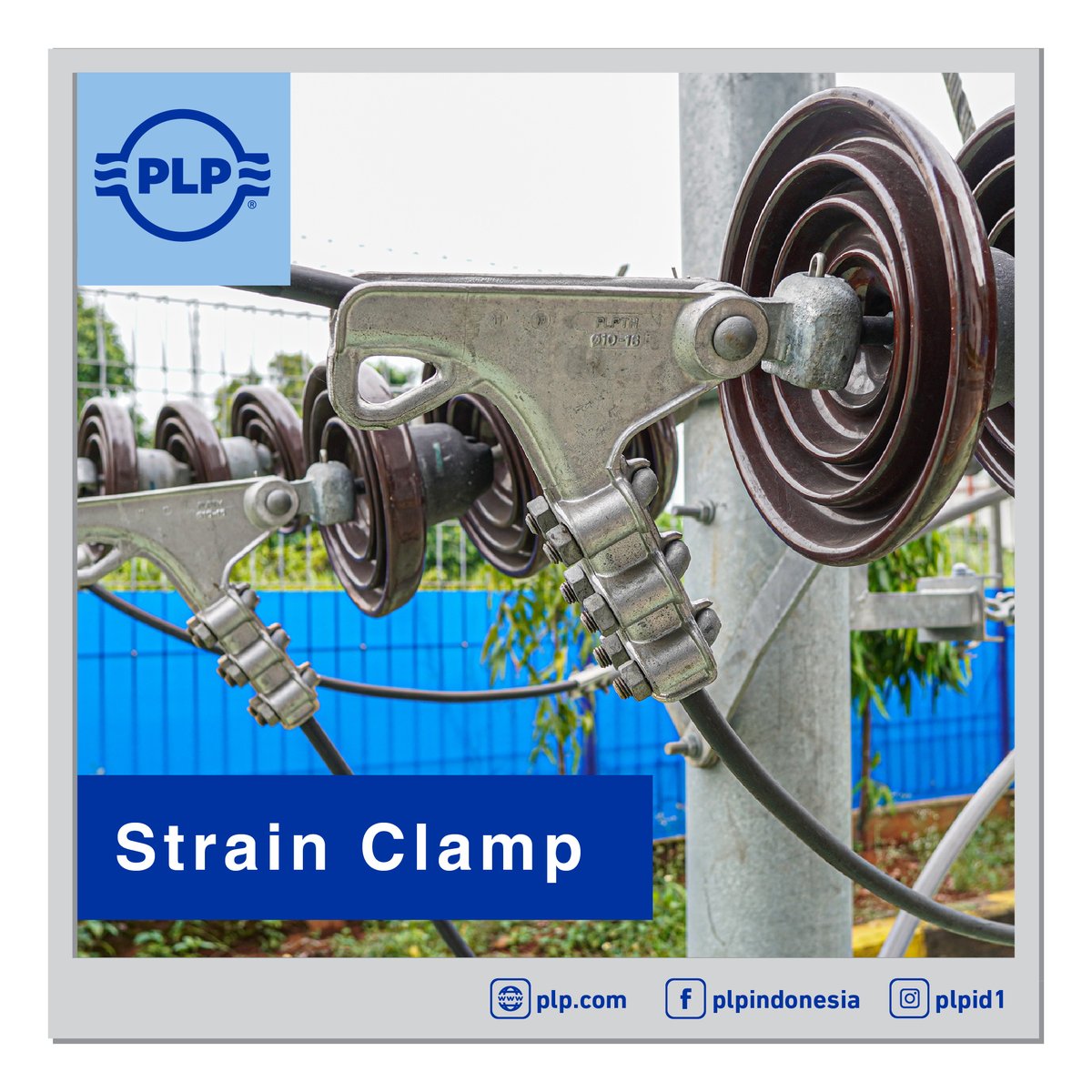 PLPID's tweet image. Strain Clamp dibuat dari alumunium cast untuk terminasi konduktor telanjang pada jaringan listrik.
Jika strain clamp di gunakan dengan COVEREDLIGN™ atau COMPACTLIGN™, pembungkus konduktor harus di lepas sebelum pemasangan ke konduktor.

#PLPID #PLP #Energy #PLN #Electric