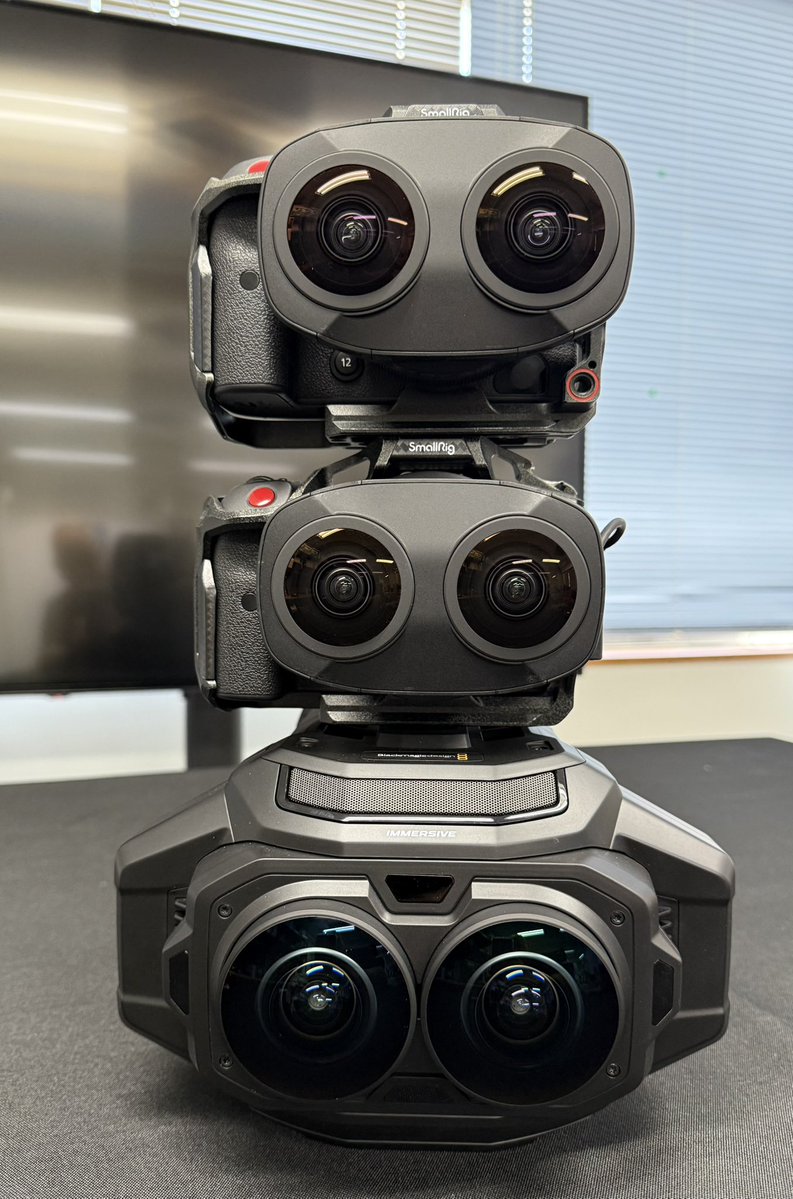 makoto_hirose's tweet image. 準備中
Blackmagic URSA Cine Immersive & Canon EOS R5C
#immersivevideo #EOSVR #VR180 #applevisionpro