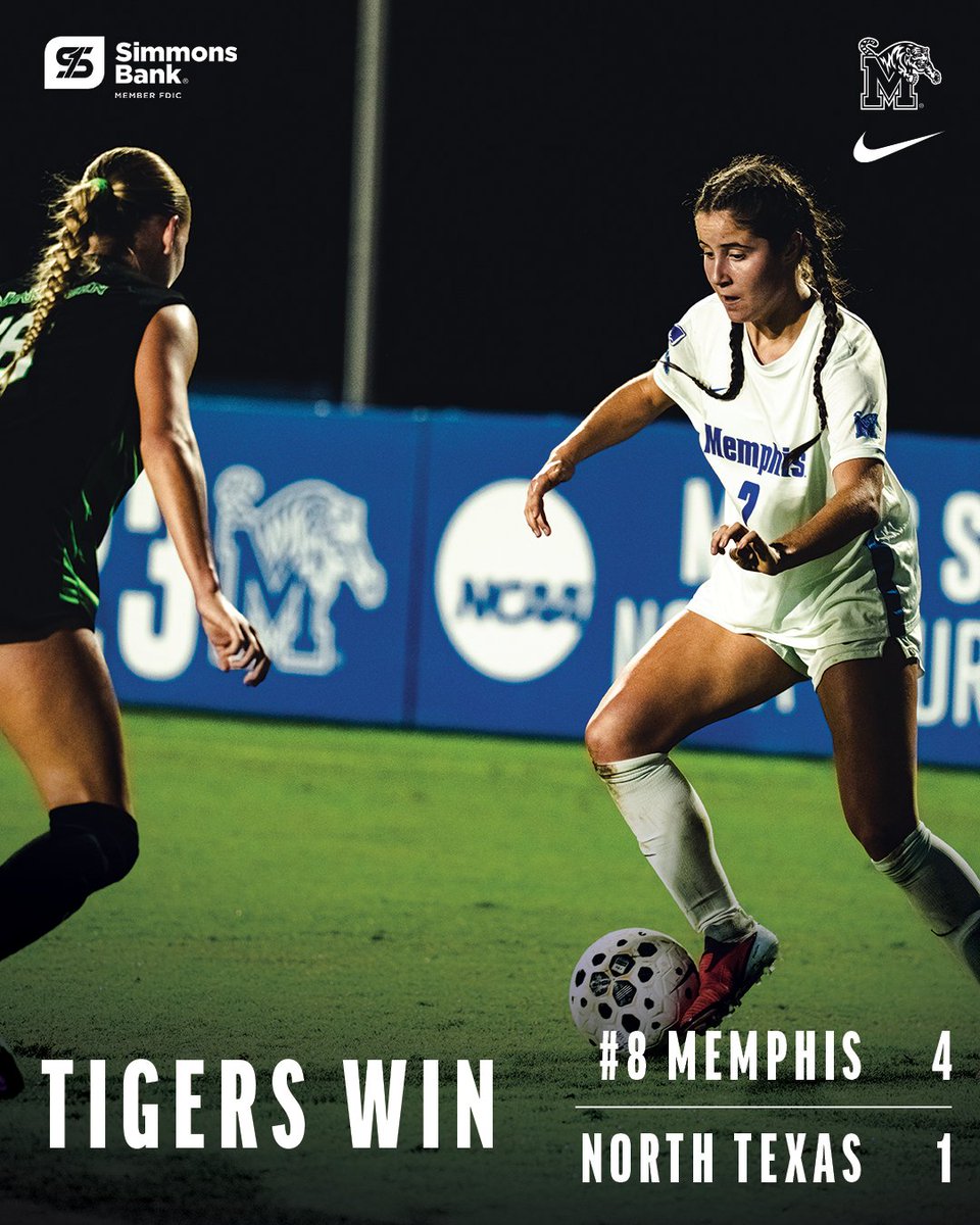 MemphisWSoccer's tweet image. Ran &apos;em off the pitch 

#GoTigersGo | @simmons_bank