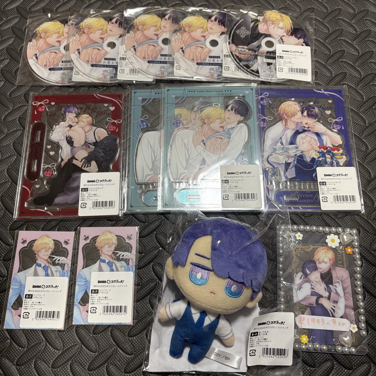 【交換/譲渡/買取】憐れなβは恋を知らない 屋敷シマ 先生 DMMスクラッチ くじ

譲→画像参照(数字記載)
求→定価（＋送料）

郵送または秋葉原 池袋にて手渡し
10月12日J庭にて手渡し可能です

お気軽にお声掛け下さい🙂‍↕️