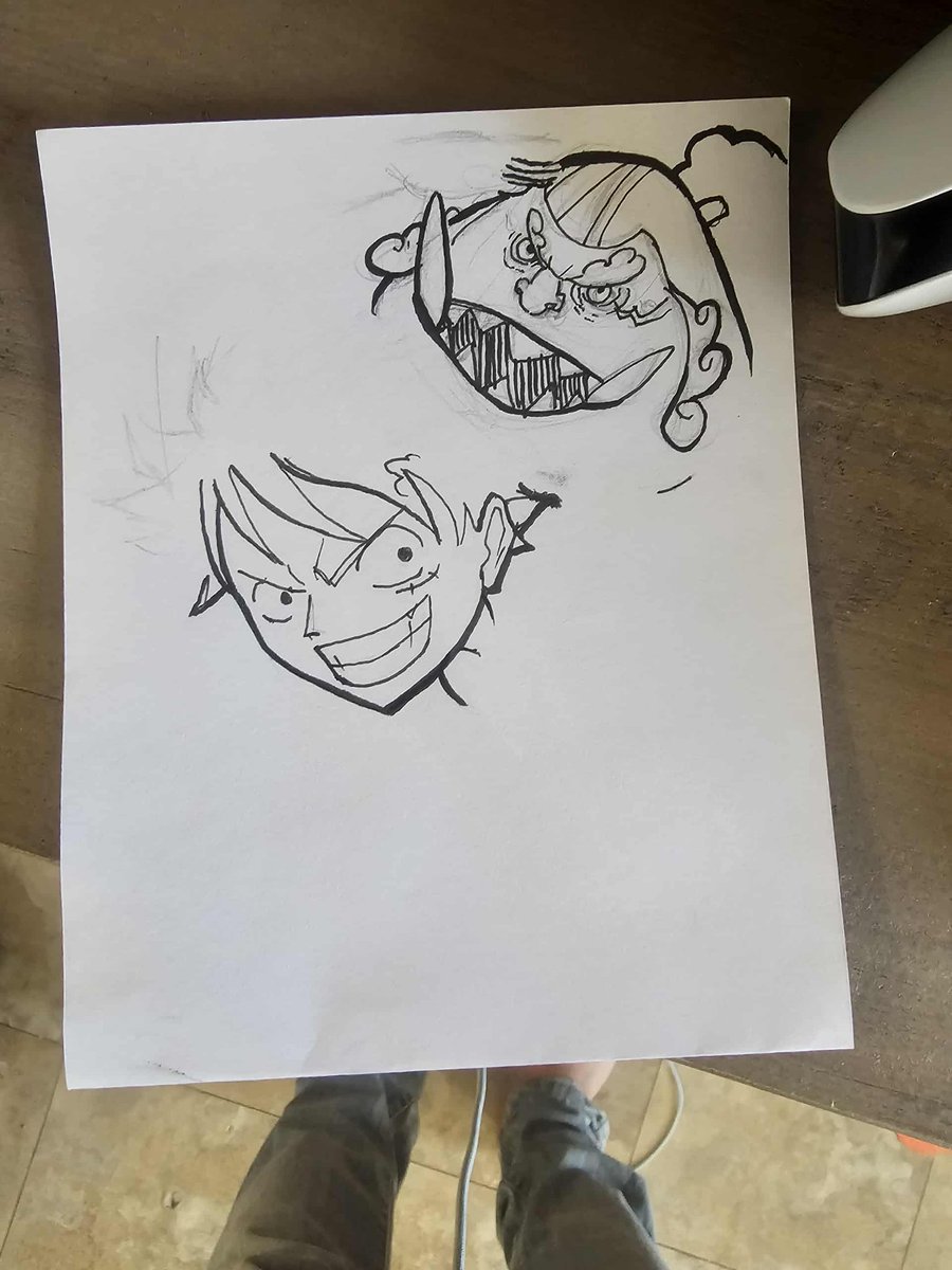 Been trying to get back into drawing lately. 

I'm too much of a coward to ink the first three lmao.