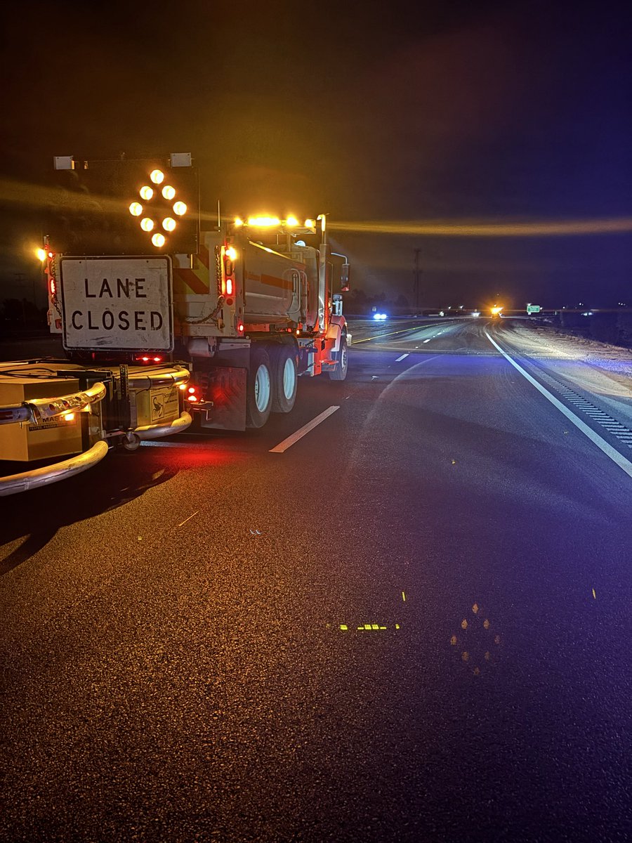 UPDATE: October 9, 2025, now 2210 hours, CalTrans is on scene cleaning up spilled debris in roadway. Both southbound lanes of SR-70 near Nicolaus Ave are closed.