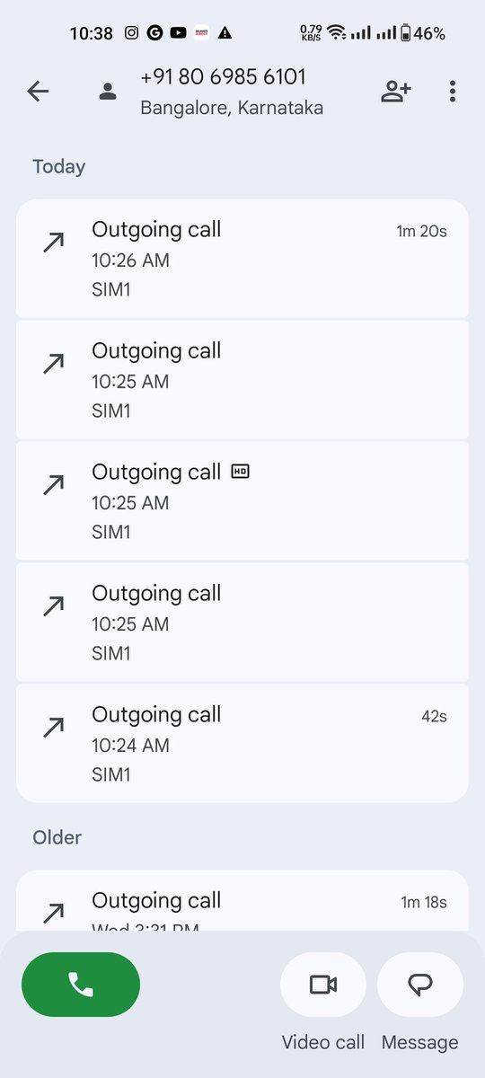 aman25_12's tweet photo. Calls to customer care and Received call details!! https://t.co/b5bw9MwldW