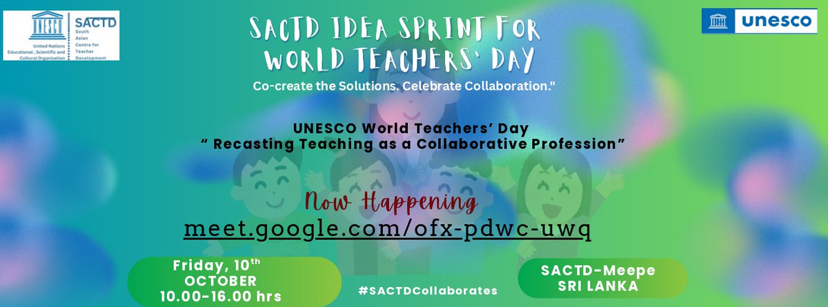 South Asian Centre for Teacher Development tweet media