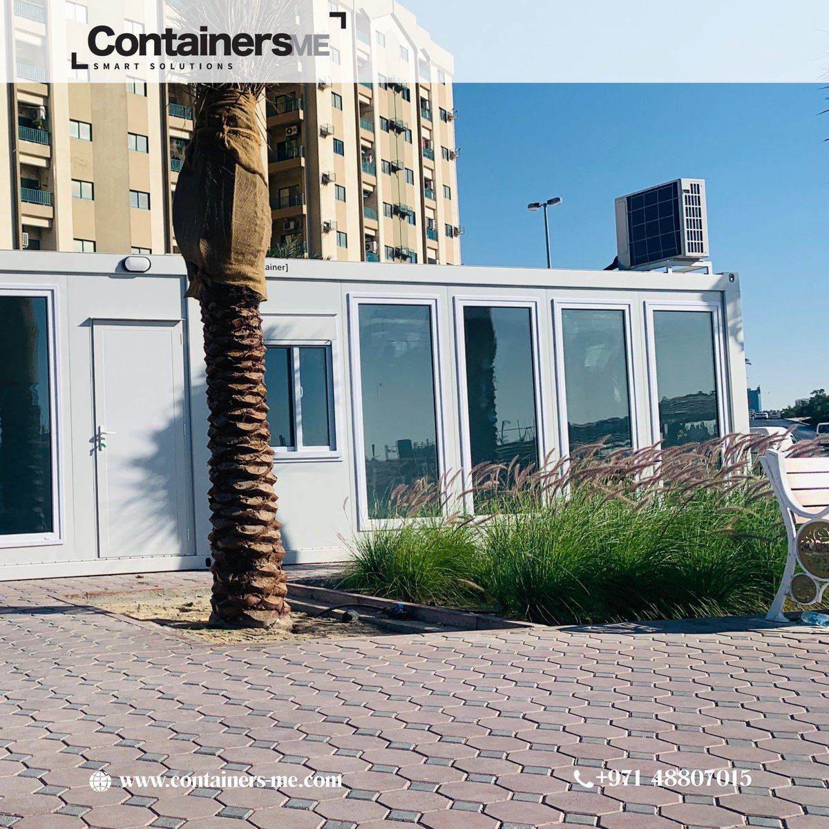 Containers_me's tweet image. A modular mobile waiting area with washrooms in Abu Dhabi – perfect for construction sites and temporary spaces. 🚧💧 Want to learn more about our mobile container solutions? 

🔗 containers-me.com/projects

#modularcontainers #mobileoffices #abudhabi #temporaryspaces