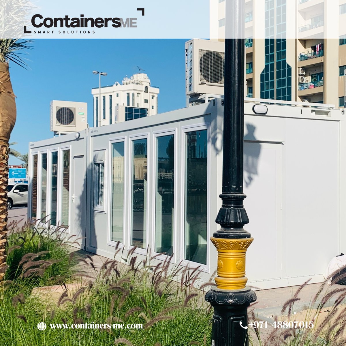 Containers_me's tweet image. A modular mobile waiting area with washrooms in Abu Dhabi – perfect for construction sites and temporary spaces. 🚧💧 Want to learn more about our mobile container solutions? 

🔗 containers-me.com/projects

#modularcontainers #mobileoffices #abudhabi #temporaryspaces