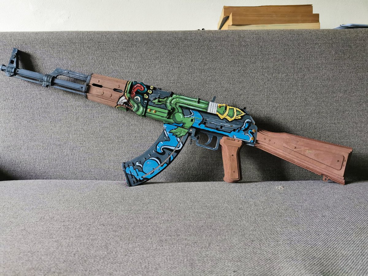CSGOnet_case's tweet image. Feels like an AK from the “Art Collection” case 😂

🔥 PROMOCODE &quot;TWSKIN&quot;️

#CS2