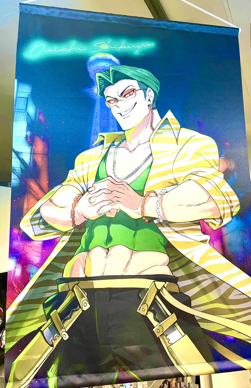 最安値 ヒューマンバグ大学 全種類 タペストリー ネオンナイト 天王寺