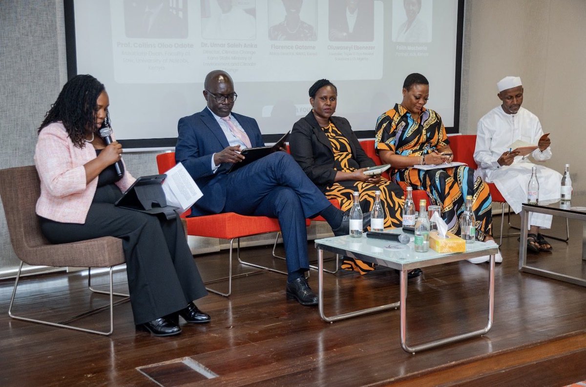 seyiebenezer's tweet image. Too many climate policies in Africa are written about people, not with them. At #SustainabilitySummit2025, I called for climate justice rooted in African realities youth innovation, grassroots resilience, and policies that speak the language of the people. #AfricaClimateJustice