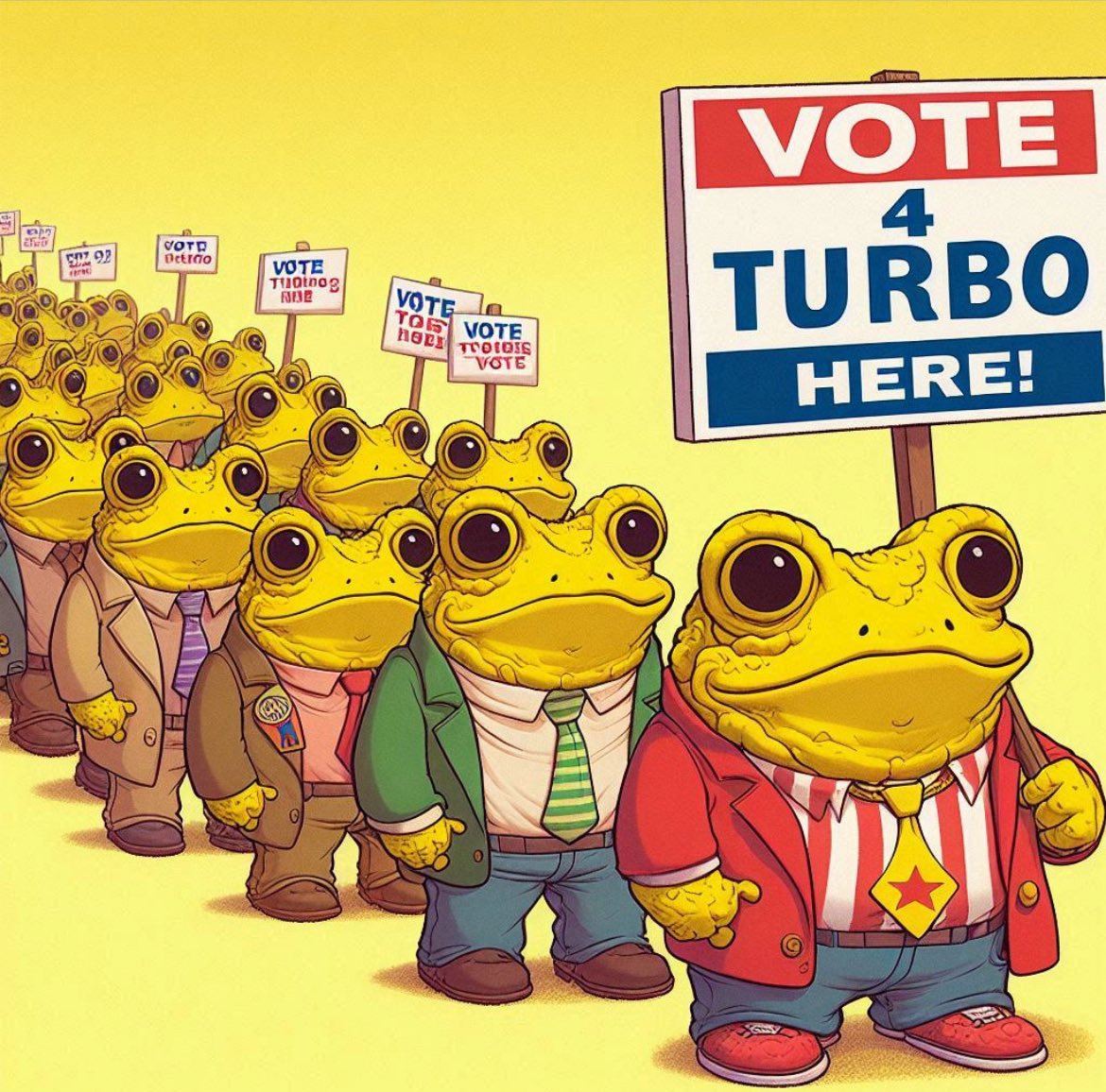 Gr8rdaz's tweet image. Vote 4 $TURBO ‼️ 🤩🔥🚀🌙
#TurboChain TurboSwap.org
#TurboToadToken #TurboFam #LoadTheToad
#AI #ChatGPT #Memecoin #Moon #Believe
@TurboToadToken
Turbotoken.io