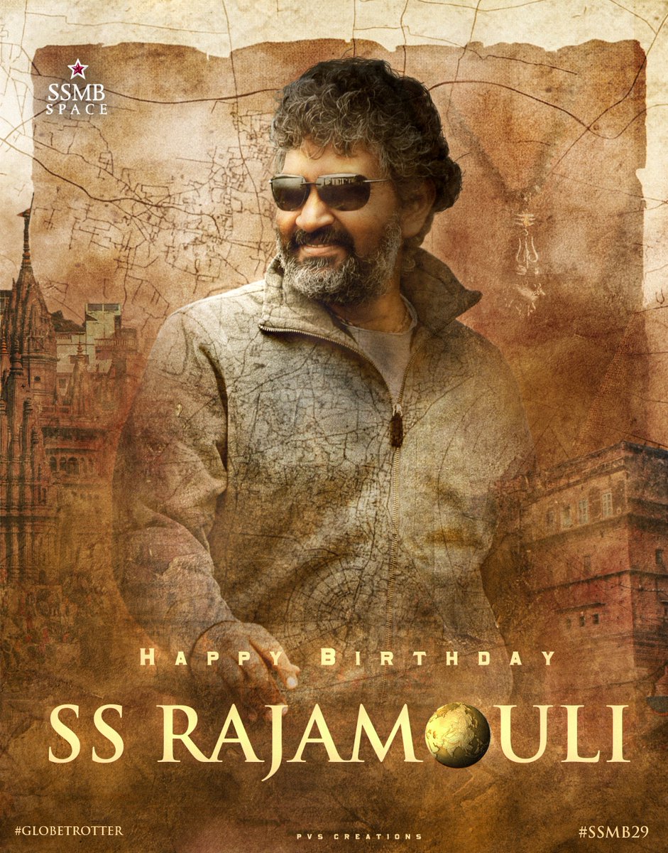 SSMBSpace's tweet image. A very Happy Birthday to @ssrajamouli garu, the creative force who elevated Indian cinema with his visionary storytelling❤️

Can’t wait to witness a 𝐍𝐄𝐕𝐄𝐑-𝐁𝐄𝐅𝐎𝐑𝐄-𝐒𝐄𝐄𝐍 reveal of #GlobeTrotter this 𝐧𝐨𝐯𝐞𝐌𝐁𝐞𝐫🔥🌎

#HBDSSRajamouli #SSMB29