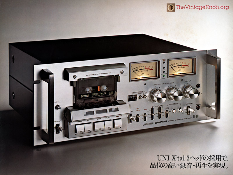 CSDevAr's tweet image. I have the model below this one, but this is the top, the Pioneer CTF-1000. What an engineering beauty. Maybe someday..
thevintageknob.org/pioneer-CT-F10…