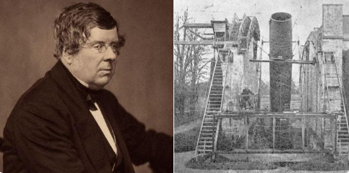 lorraineelizab6's tweet image. 1845, William Parsons, Third Earl of Rosse at @BirrCastle Co #Offaly built world’s largest telescope, known as the ‘Rosses’ or ‘Leviathan’. Most powerful instrument of its time for 72 years, magnified moon c 6500x &amp;amp; used to map its surface! #WorldSpaceWeek dib.ie/biography/pars…