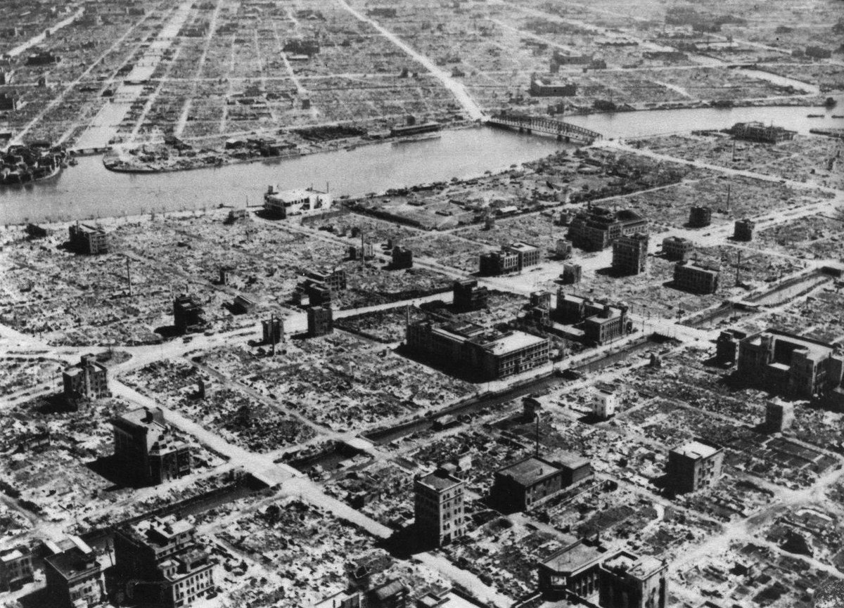 mesynsupreme's tweet photo. @ProfDBernstein Yeeting that argument into the garbage is as easy as posting pics of the destruction of Columbia, Atlanta, Novi Sad, Berlin, Dresden, Tokyo, etc &amp; asking "so are these 'g3n0cIdEs' too? 🤔" https://t.co/ZZ95EpSxr9