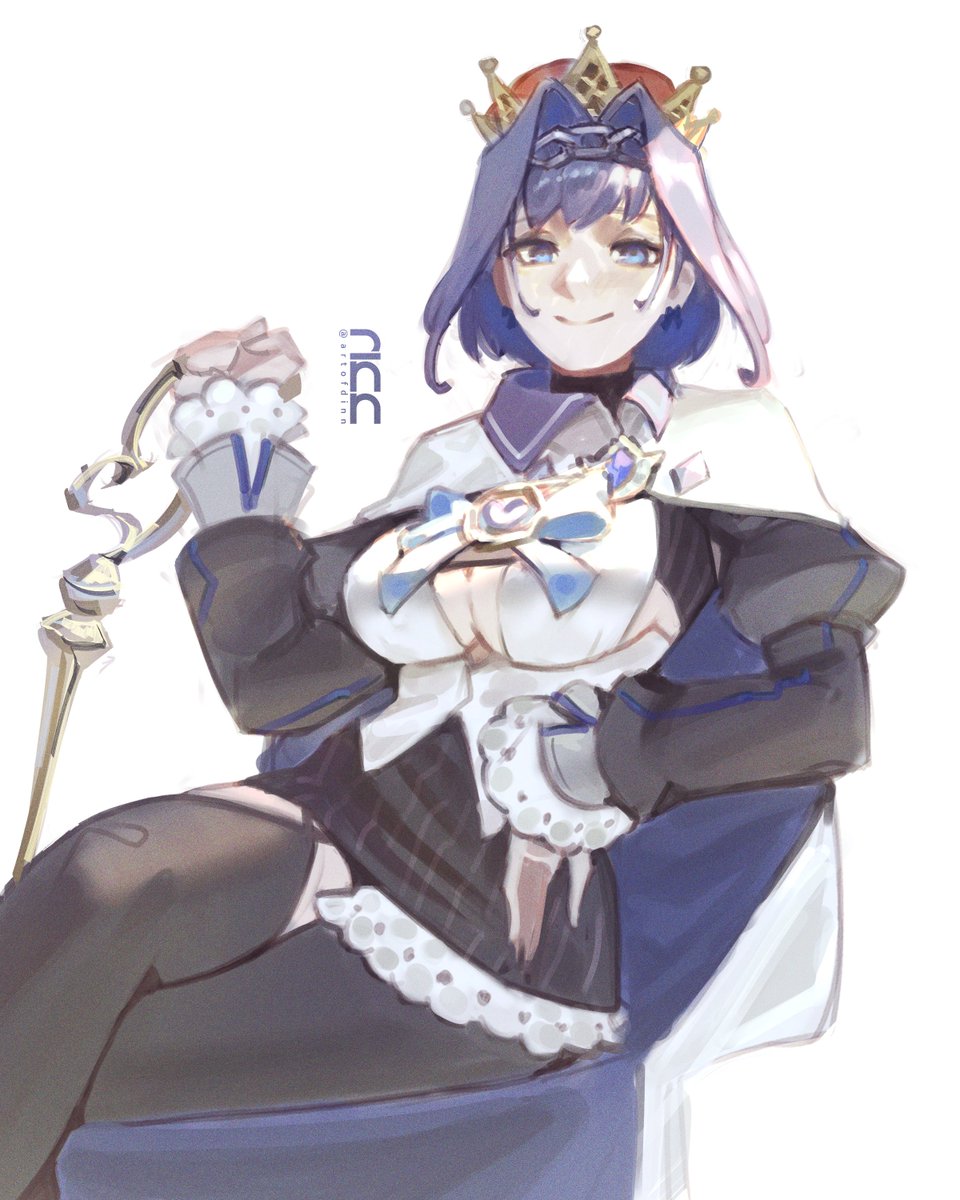 Artofdinn's tweet image. day 8 queen

#kronillust #HOLOctober #ENreco