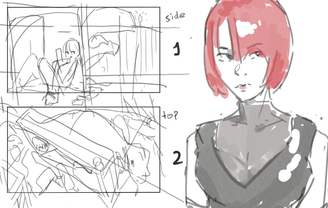 planning on a dino crisis fan art