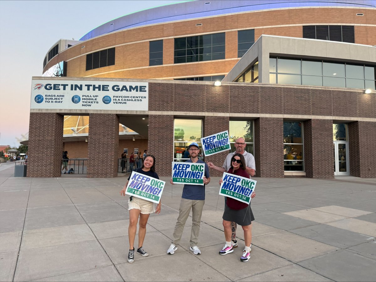 Keep OKC Moving - YES Oct. 14 tweet media