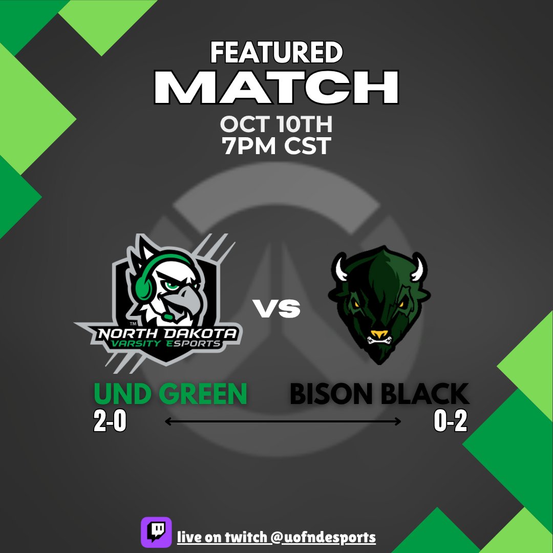 Yeah, your Friday night plans are cancelled. 🫣

The fight for North Dakota. Don't miss out on the rivalry.