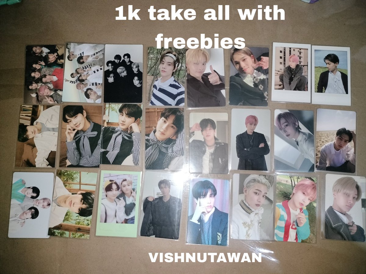 VishnuTawan's tweet photo. ENHYPEN PCS/ no to sensi ❌
Letting go of my personal collection 

PAYO
weekend shipping
Lalamove, JNT, and GGX only
Free PF https://t.co/sDd2s9XOkB