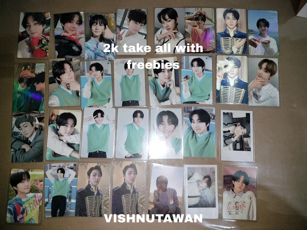 VishnuTawan's tweet photo. ENHYPEN PCS/ no to sensi ❌
Letting go of my personal collection 

PAYO
weekend shipping
Lalamove, JNT, and GGX only
Free PF https://t.co/sDd2s9XOkB