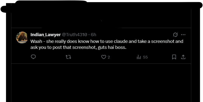 _shrayanshsingh's tweet image. Dear @/Truth4310,
I do not appreciate light-fingered contempt at things one knows very little about.
The person you attempted to belittle is a Software Engineer who has built the payment systems of at least half a dozen nations. So, she does not have to "pretend" to look cool…