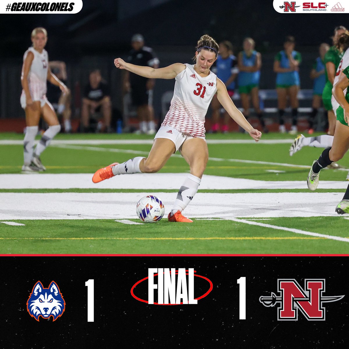 Nicholls Soccer tweet media