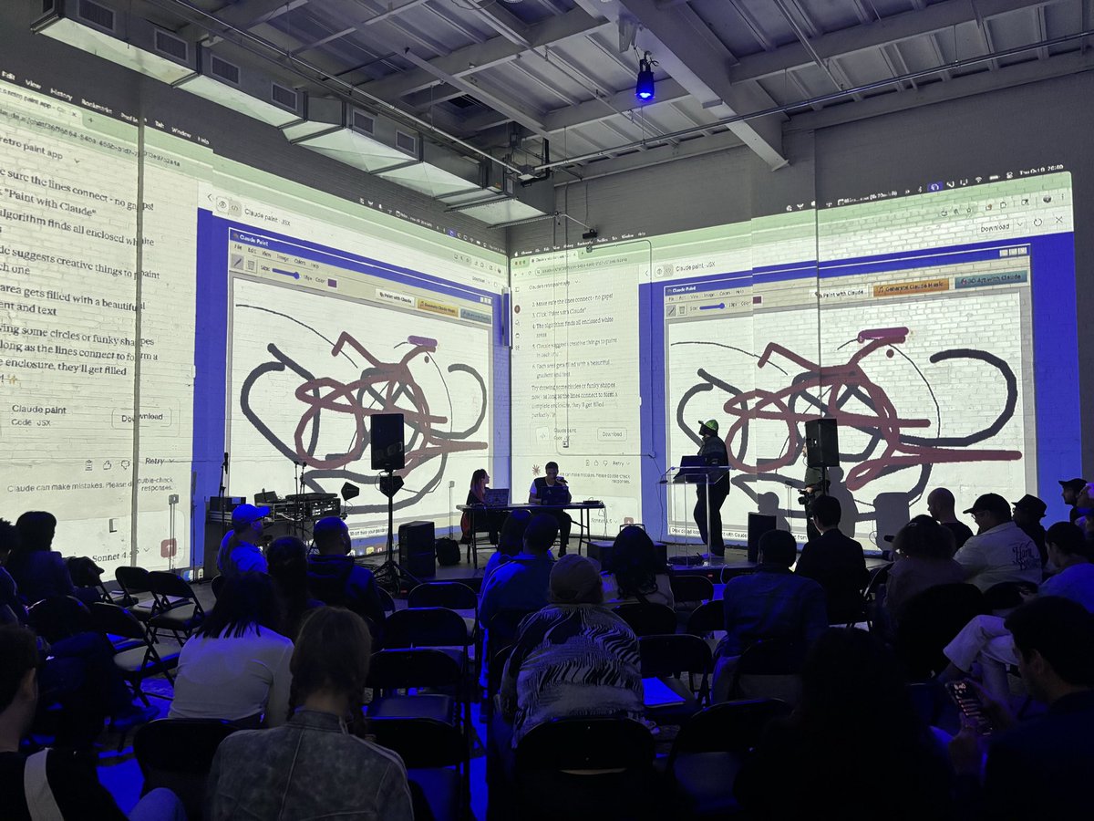 ammarif_'s tweet image. coding as a medium for self expression is honestly so cool. creative coding is such a beautiful subculture that i wanna be more involved in.
this is the vibe shift event happening at zerospace.
