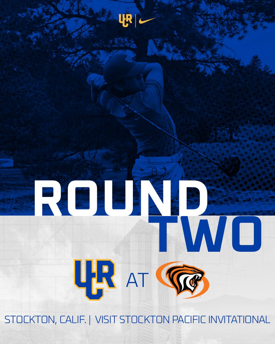 ucrmensgolf's tweet photo. Round Two is underway! 

Live Scoring: https://t.co/FkGOnwtHrw

#GoHighlanders https://t.co/RtBazGrhaZ