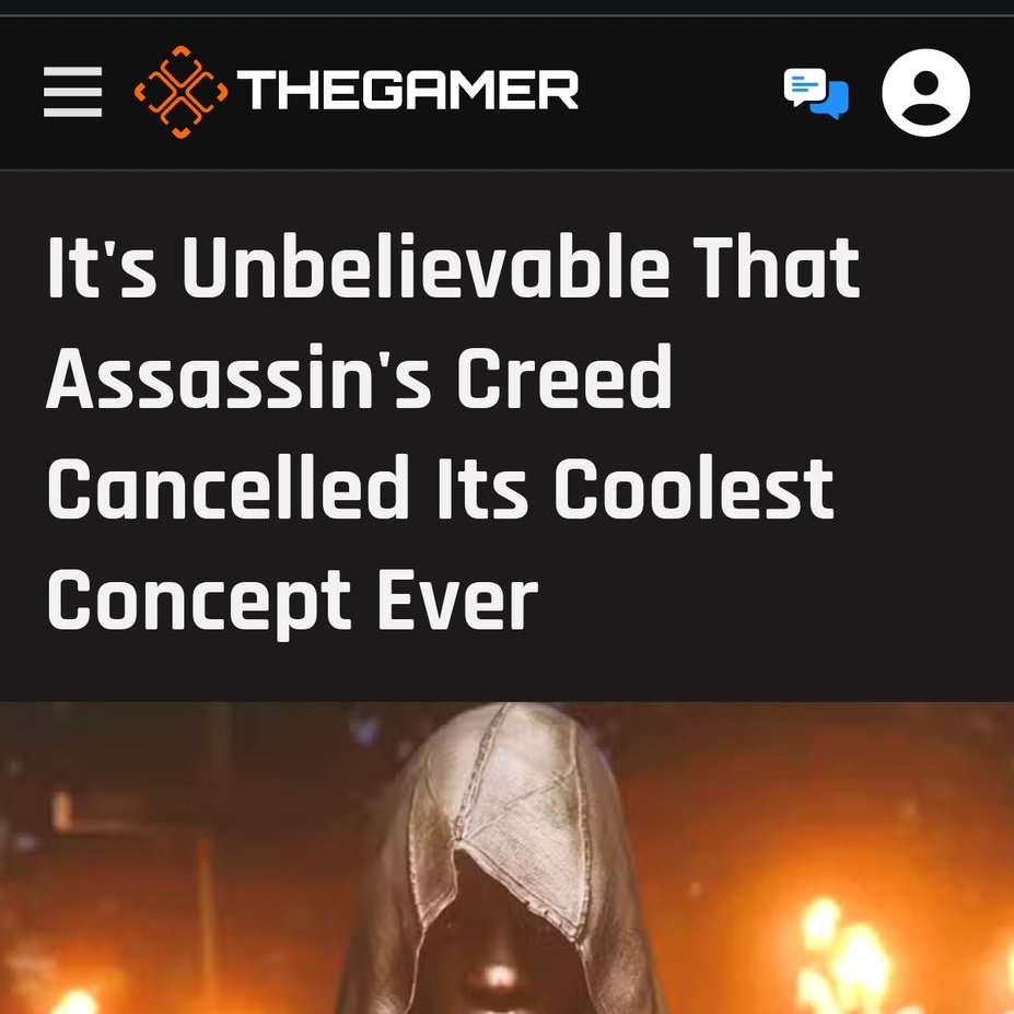 No, their coolest concept—and surest success—was a Ninja Assassin's Creed game set in Feudal Japan.
They gave us an Afro Samurai BLM passion play instead. 

That's on them.