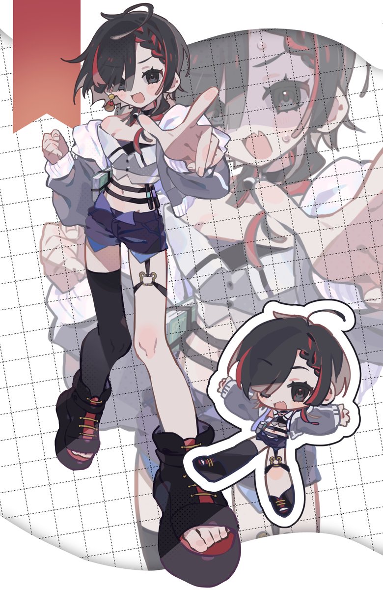 tikuwa_ss's tweet image. 📍[ ご依頼お受付中 ]

活動・制作・個人観賞なんでもお受付中です。

立ち絵/イラスト/SDキャラ/
キャラデザ/衣装デザインなど…

ツリーのURLからご連絡ください✋

#有償依頼受付中　#Skeb募集中