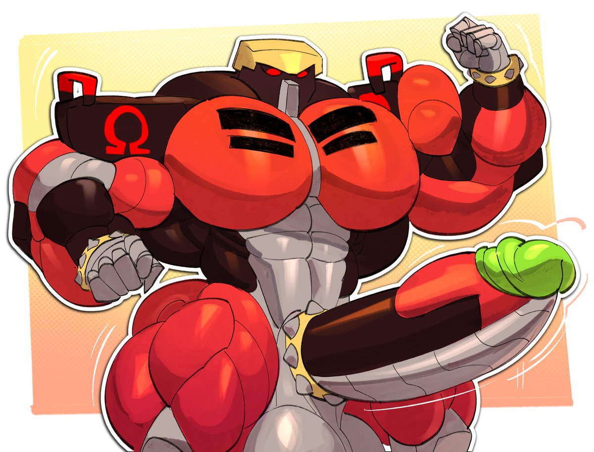 Brouva1's tweet photo. Some robot art I got around August, including @/notherneon's character Osc4r.
 Art by: @Dymitr3_Error https://t.co/4IDwuzVqaV