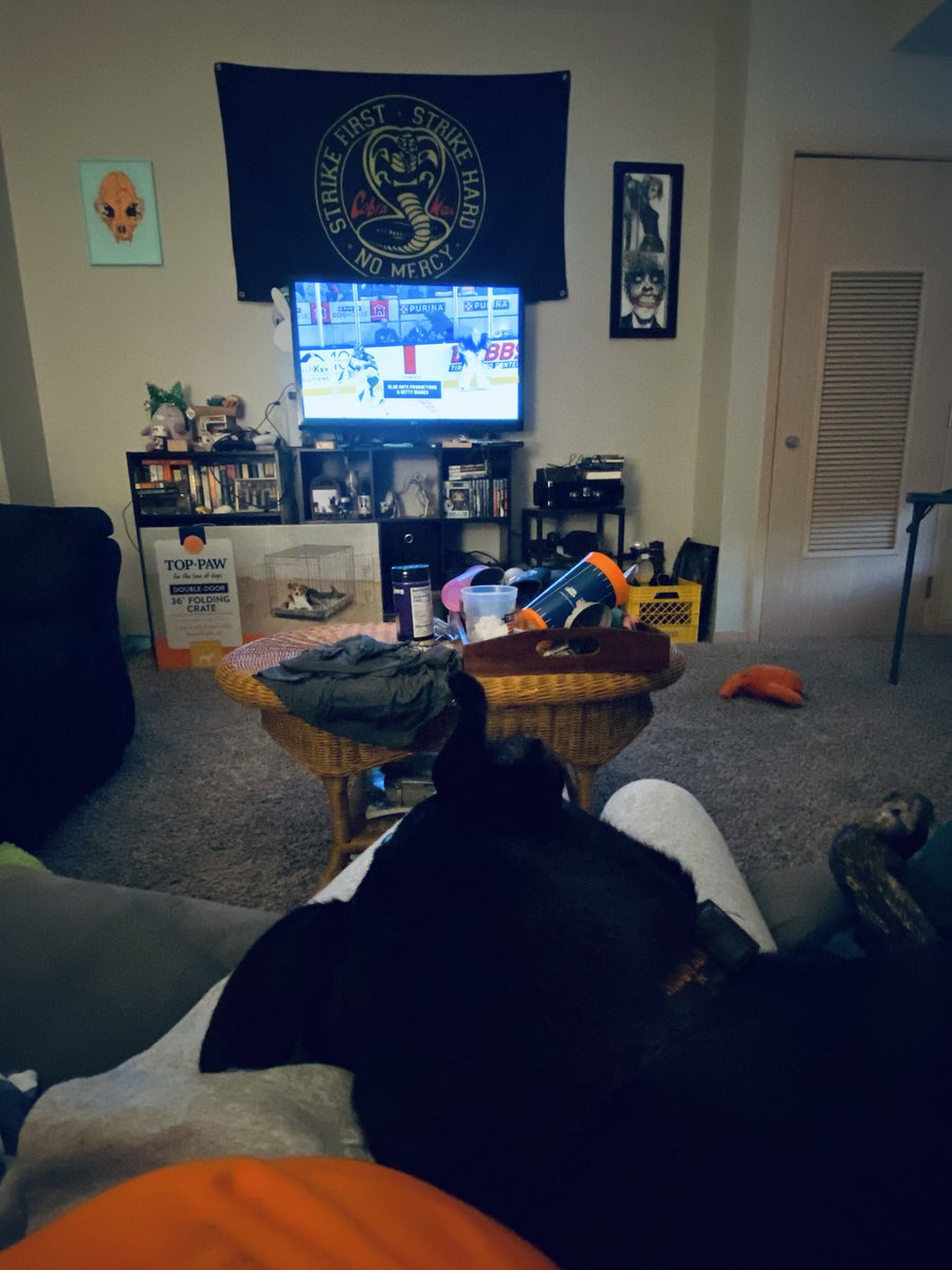 Blues lost, but we were locked in, regardless.