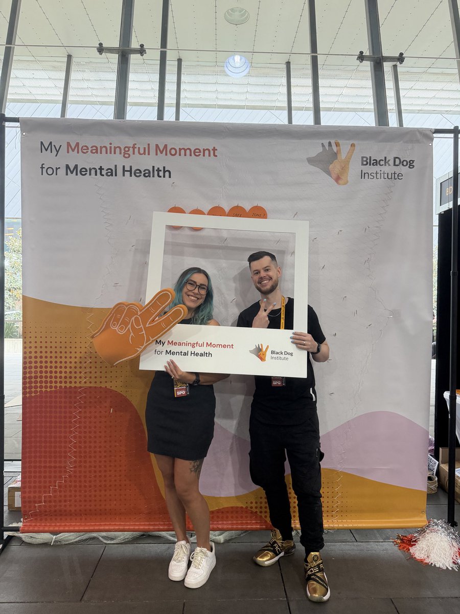We’re at PAX!

We’ll be at the Black Dog Institute booth from 12-1pm tomorrow, so you can come along, say hey, and chat about co-op games and how playing with friends can help with mental health!
There’s prizes to be won at the booth AND WE HAVE STICKERS!! 
<a href="/blackdoginst/">Black Dog Institute</a> <a href="/PAXAus/">PAX Australia</a>