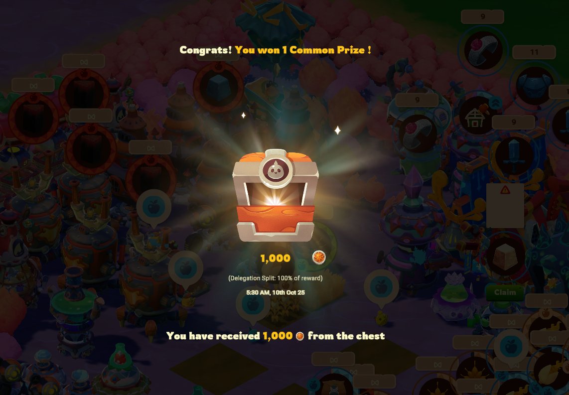 3 Moonfalls today 🌙🌙🌙
Consistency compounds. Every hunt sharpens the blade. ⚔️.
Be safe all ... not backed yet . 
#AxieHomeland #AxieInfinity #Ronin #Moonfall #Consistency
<a href="/AxieInfinity/">Axie Infinity</a> <a href="/Ronin_Network/">Ronin</a>