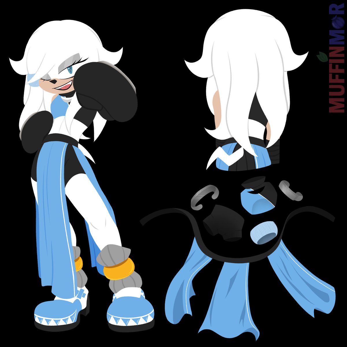 muffinmor's tweet photo. Siena the echidna 
#DigitalArtist #SONIC #fancharacter https://t.co/pMCxteKX0F
