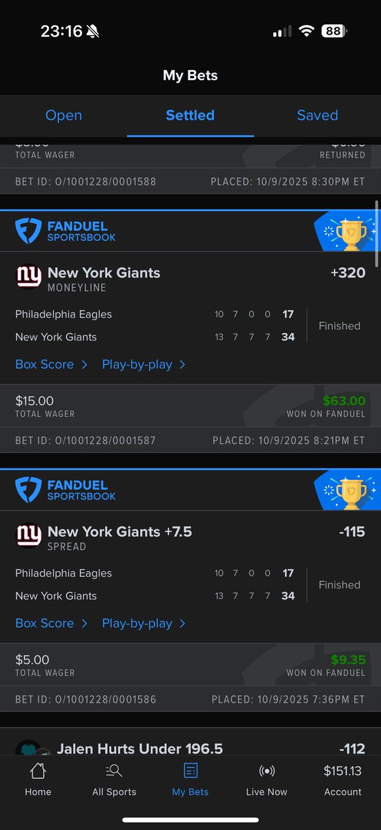 I shoulda went all in