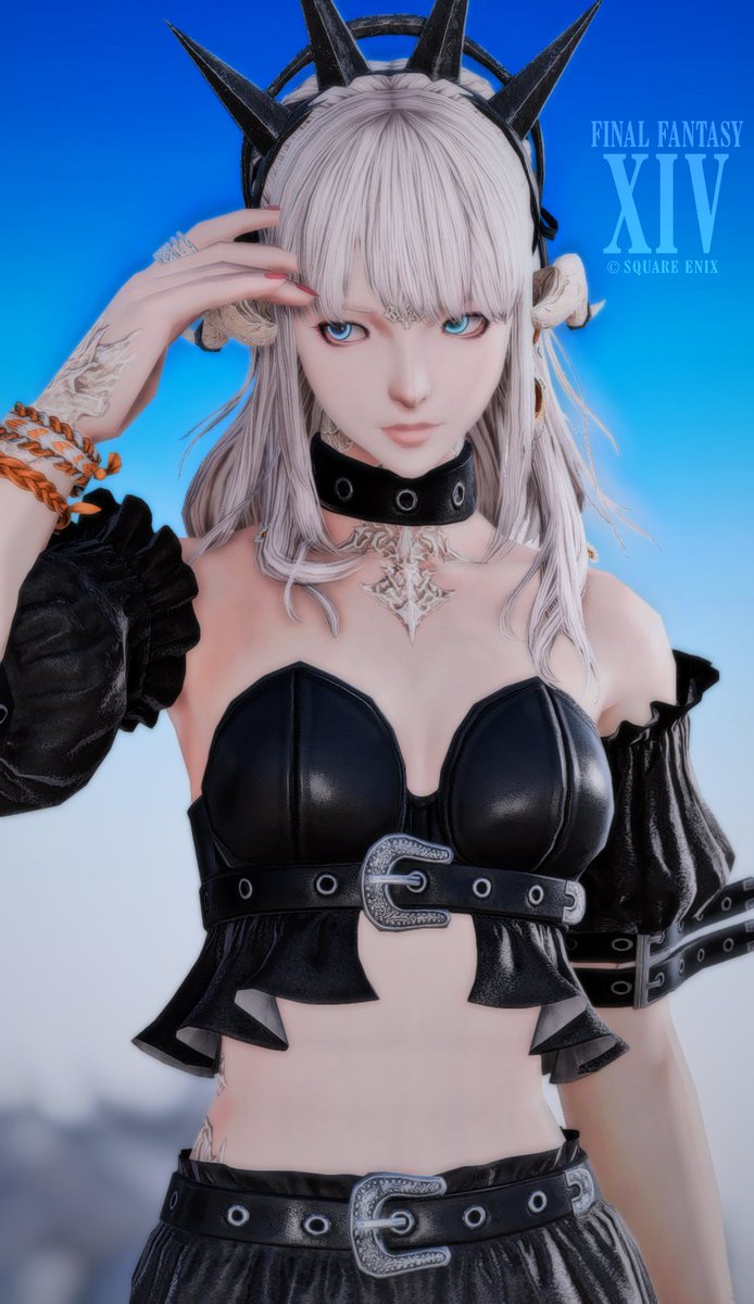 FF14 ガラテア コスプレ衣装(頭・首飾り付き) 新しい課金装備「ガラテア・コスチュームセット」のご紹介です