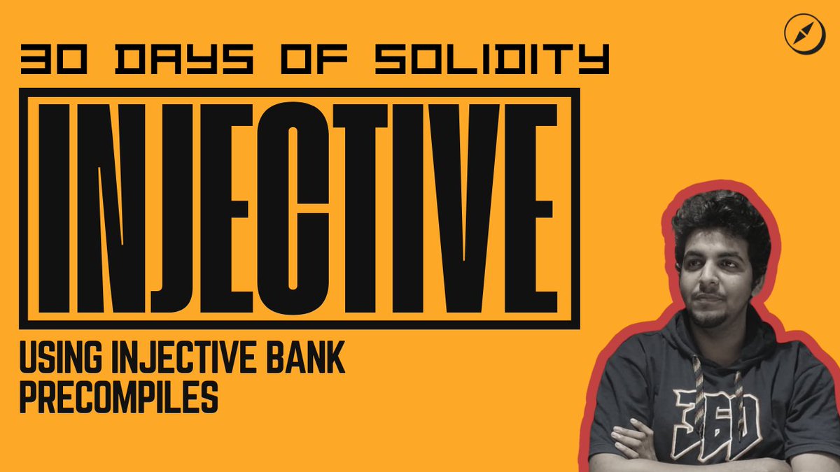 the_web3compass's tweet image. Alright Folks !

How about we build a token that doesn’t need bridges to cross chains? 👀🌉

That’s exactly what’s possible with the Injective Bank Precompile ⚡

@Sethu_Raman_O breaks it all down in the ULTIMATE @Injective tutorial 💥

🎬 Watch now: youtu.be/pl38GV_UIWM