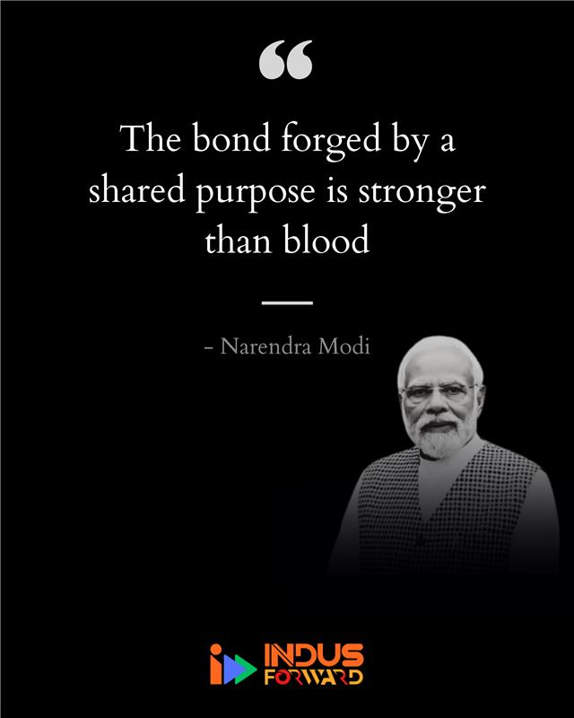 <a href="/svembu/">Sridhar Vembu</a> @balajeevamanan As Hon'ble Prime Minister <a href="/narendramodi/">Narendra Modi</a> Ji said at <a href="/LeadWithSoul/">School of Ultimate Leadership</a> School of Ultimate Leadership conclave

"The bond forged by a shared purpose is stronger than blood"

Team's shared purpose, beliefs are the foundation of culture.