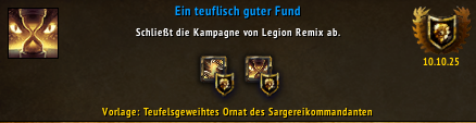 Junge ohne Server down schön gezockt und bisschen was geschafft. GEIL 🥳

#Warcraft #Legion