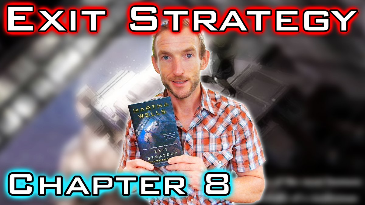 Exit Strategy Chapter 8 is up. Hangover beats, risk math, and a sharper plan. My reaction and review stay inside Ch 8 only. 

Watch here: youtu.be/xivReTnjins

#MurderbotDiaries #ExitStrategy #BookReaction #KitchenCouch #booktok #booktube