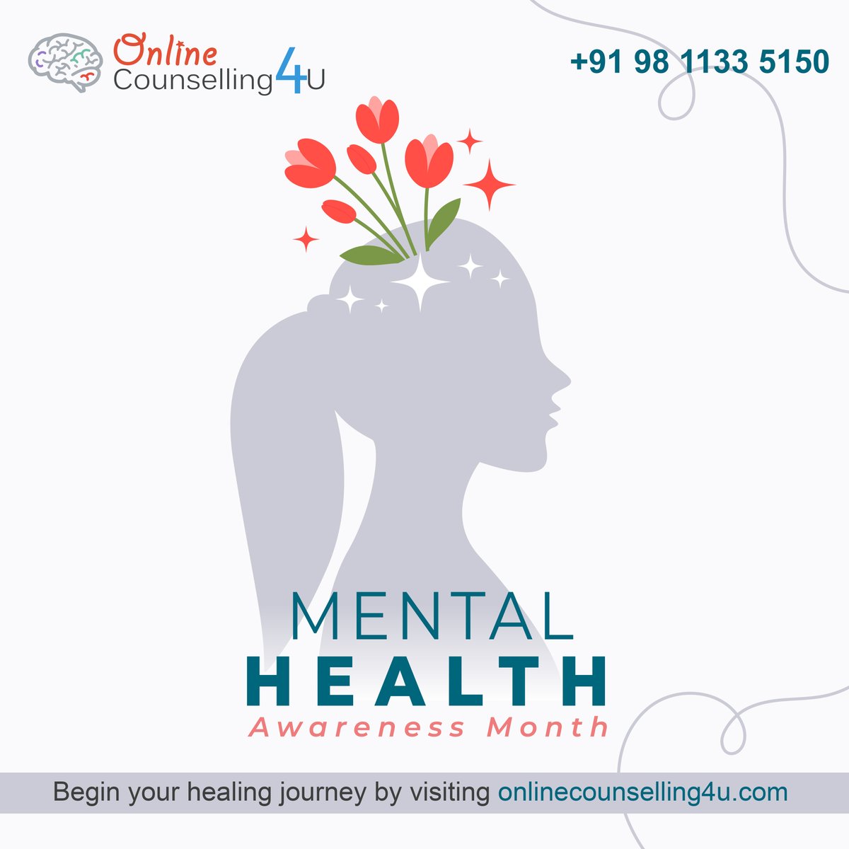 🌍 World Mental Health Day 2025 💚

Today, let’s take a moment to pause, breathe, and remind ourselves — mental health matters just as much as physical health.

#WorldMentalHealthDay #MentalHealthMatters #OnlineCounselling4U #ItsOkayToTalk #EndTheStigma #TalkToATherapist