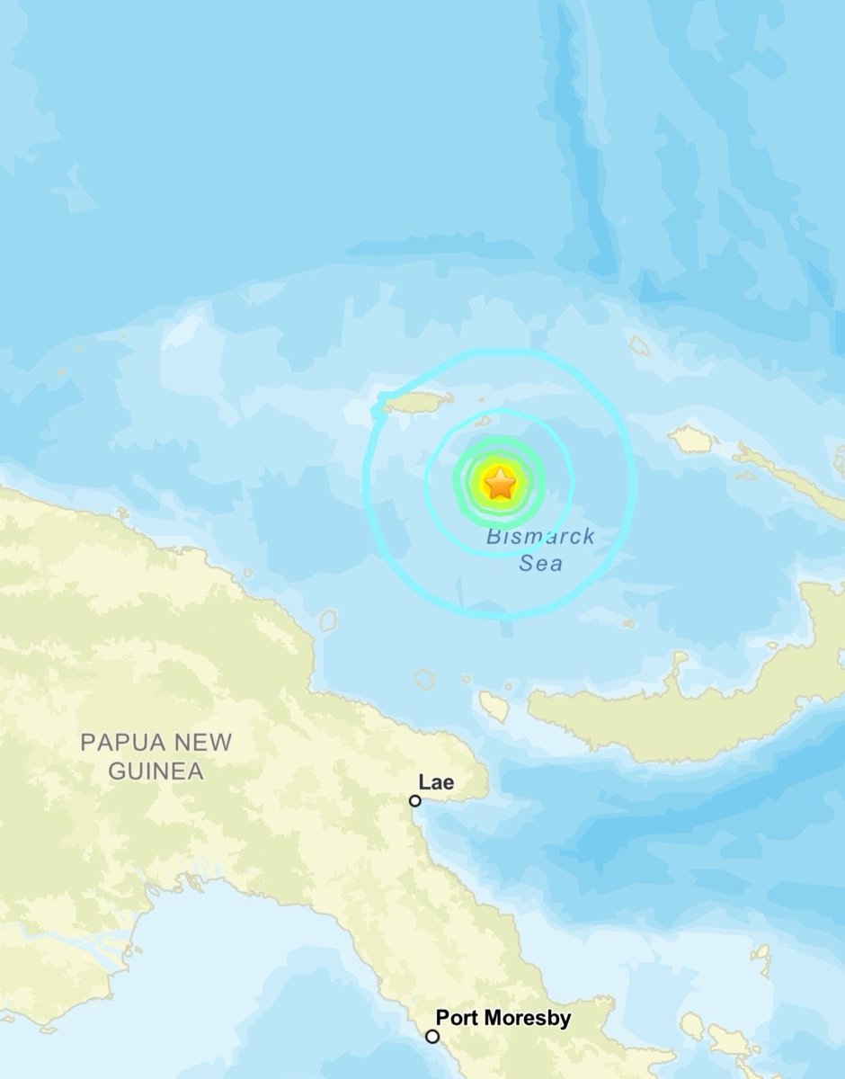 #Sismo: de Magnitud de 6.3 a 134 km SE de Lorengau, Papua New Guinea

🗓 2025-10-10
⏰️ 02:08:10 (UTC)

📍3.026°S 147.969°E
🔸️Profundidad: 10.0 km 

#EG #Georiesgos #Temblor #Terremoto #hoy #urgente #earthquake #quake #Jishin #SePreventivo #SeResiliente #Filipinas