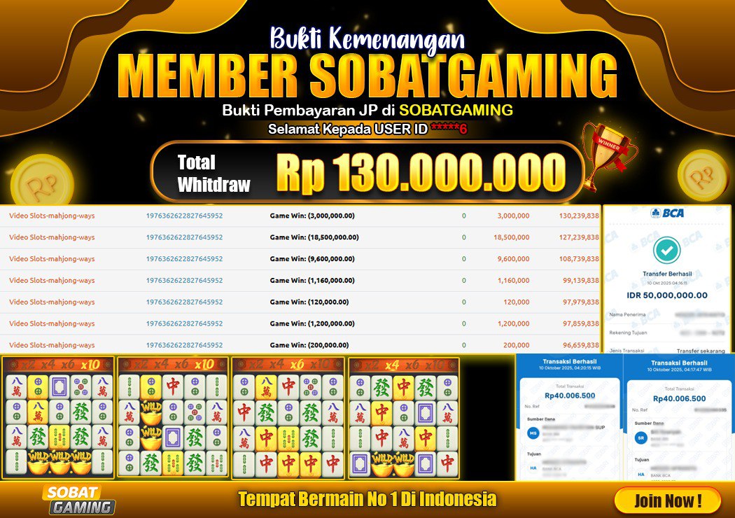 WD LAGI BOSKU, BURUAN COBA SEKARANG JUGA
MODAL RECEH JADI JUTAAN!!
LINK DAFTAR : heylink.me/sobathoki

EVENT MENARIK
╰┈➤ MAXWIN 1JT BONUS 2JT
╰┈➤ SCATTER PG SOFT
╰┈➤ SCATTER BONANZA
╰┈➤ SCATTER KOI GATE

DAFTARKAN AKUN HANYA DI SOBATGAMING

#sobatgaming #situsaman